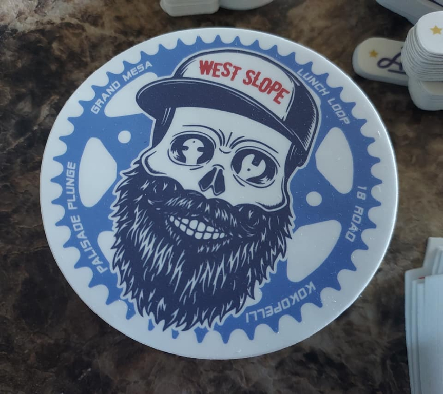 West Slope Biker Sticker